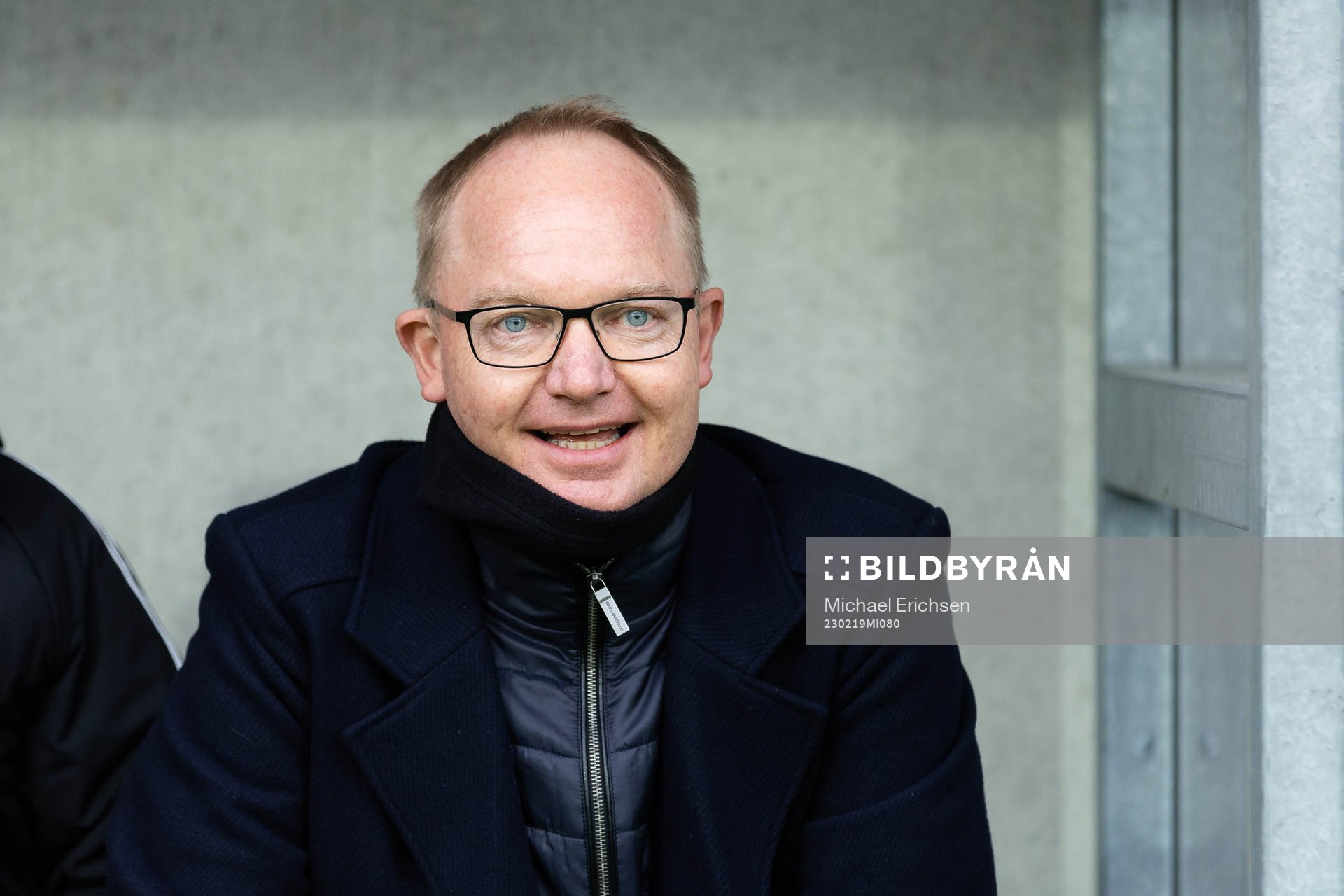 Norrköpings tränare Glen Riddersholm innan