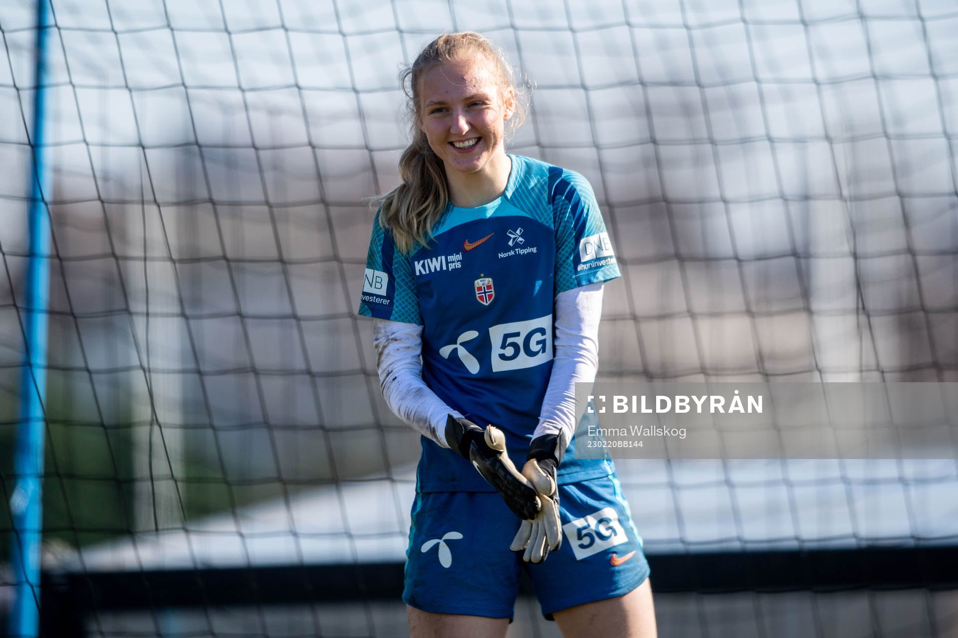 Goalkeeper Sunniva Skoglund of Norway