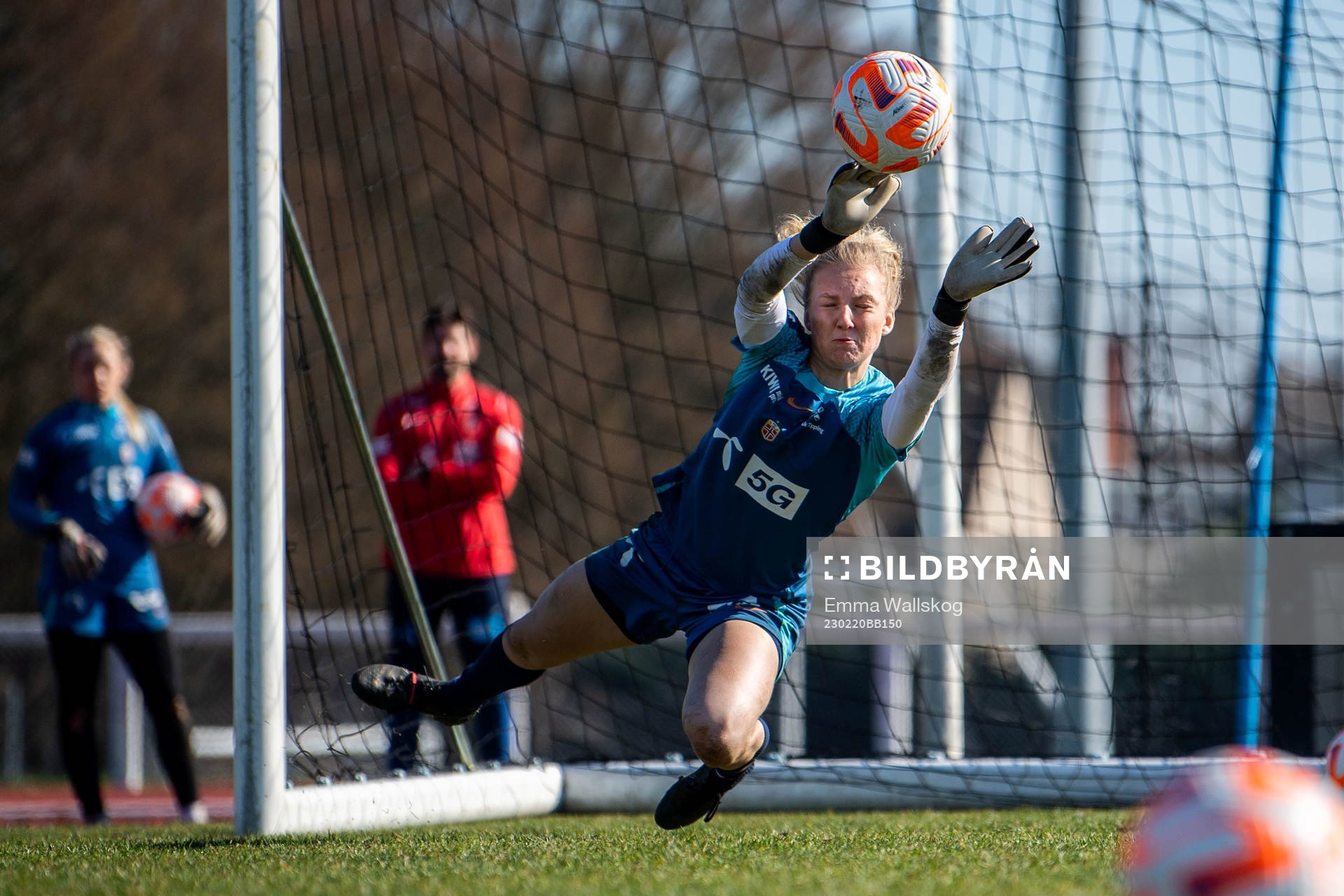 Goalkeeper Sunniva Skoglund of Norway