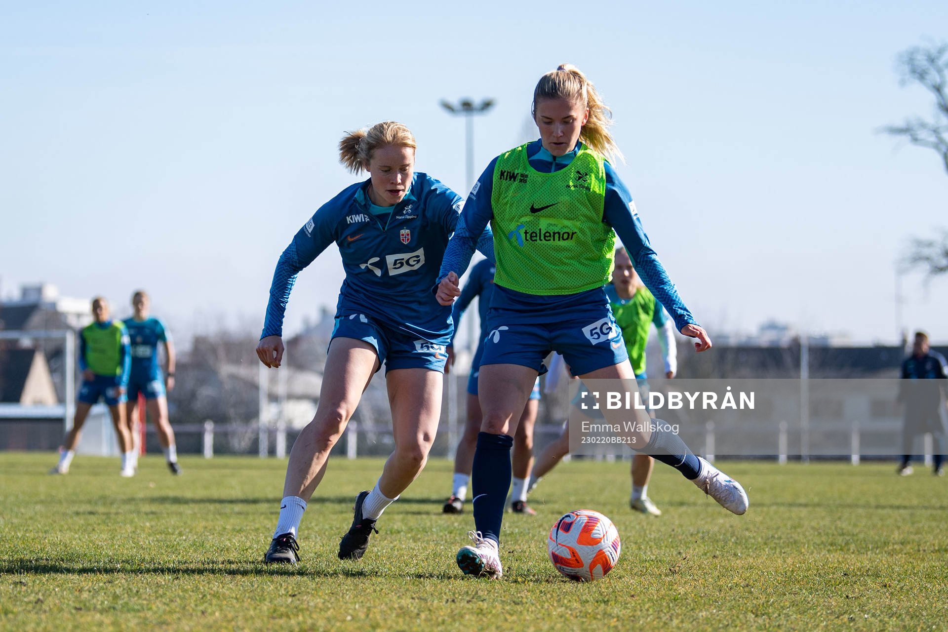 Julie Blakstad and Emilie Nautnes of Norway
