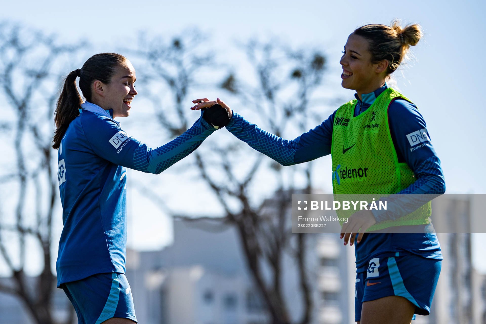 Guro Reiten and Celin Bizet Ildhusøy of Norway