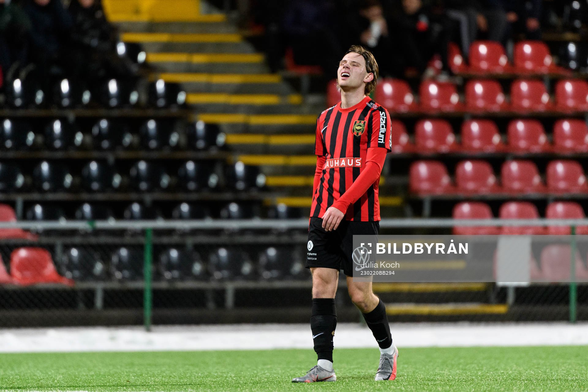 Brommapojkarnas Oscar Pettersson deppar
