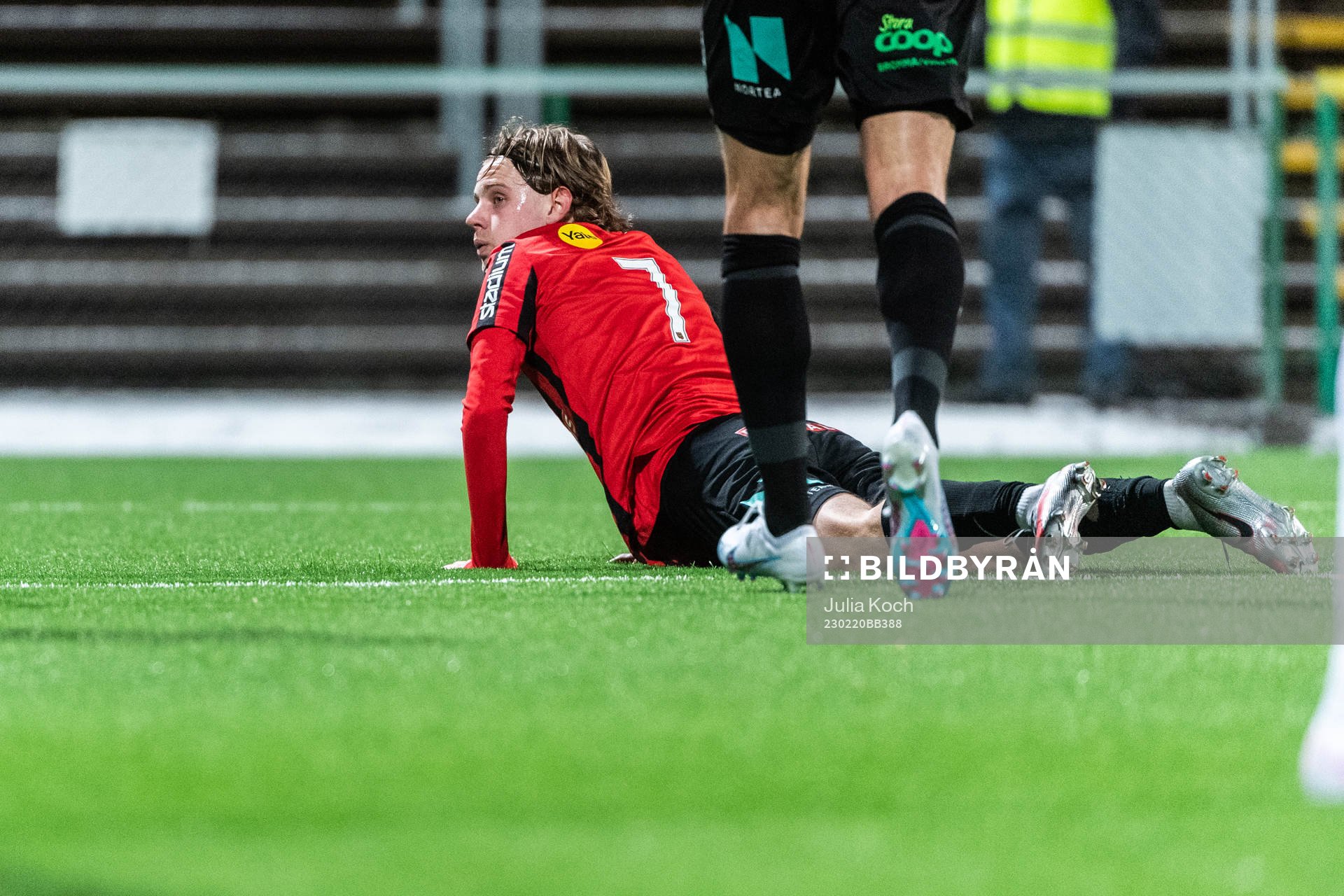 Brommapojkarnas Oscar Pettersson deppar