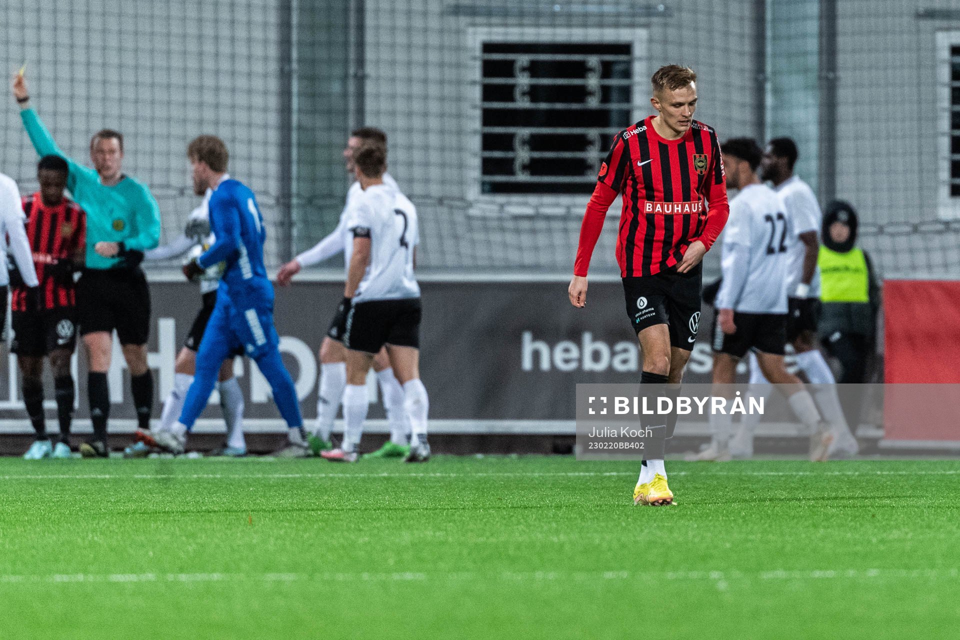 Brommapojkarnas Oscar Krusnell deppar