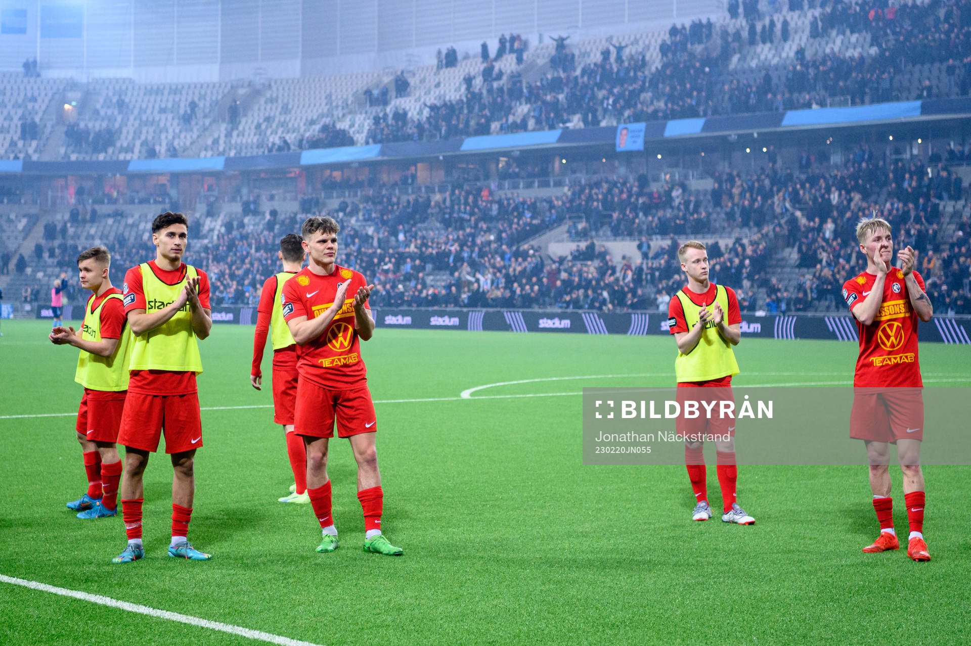 Landskronas spelare deppar