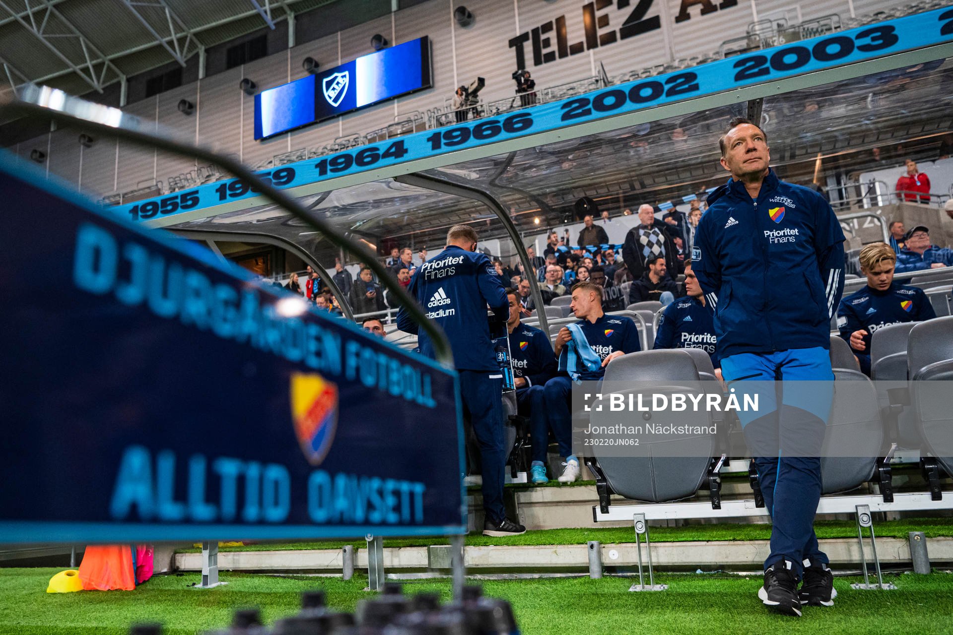 Djurgårdens tränare Kim Bergstrand