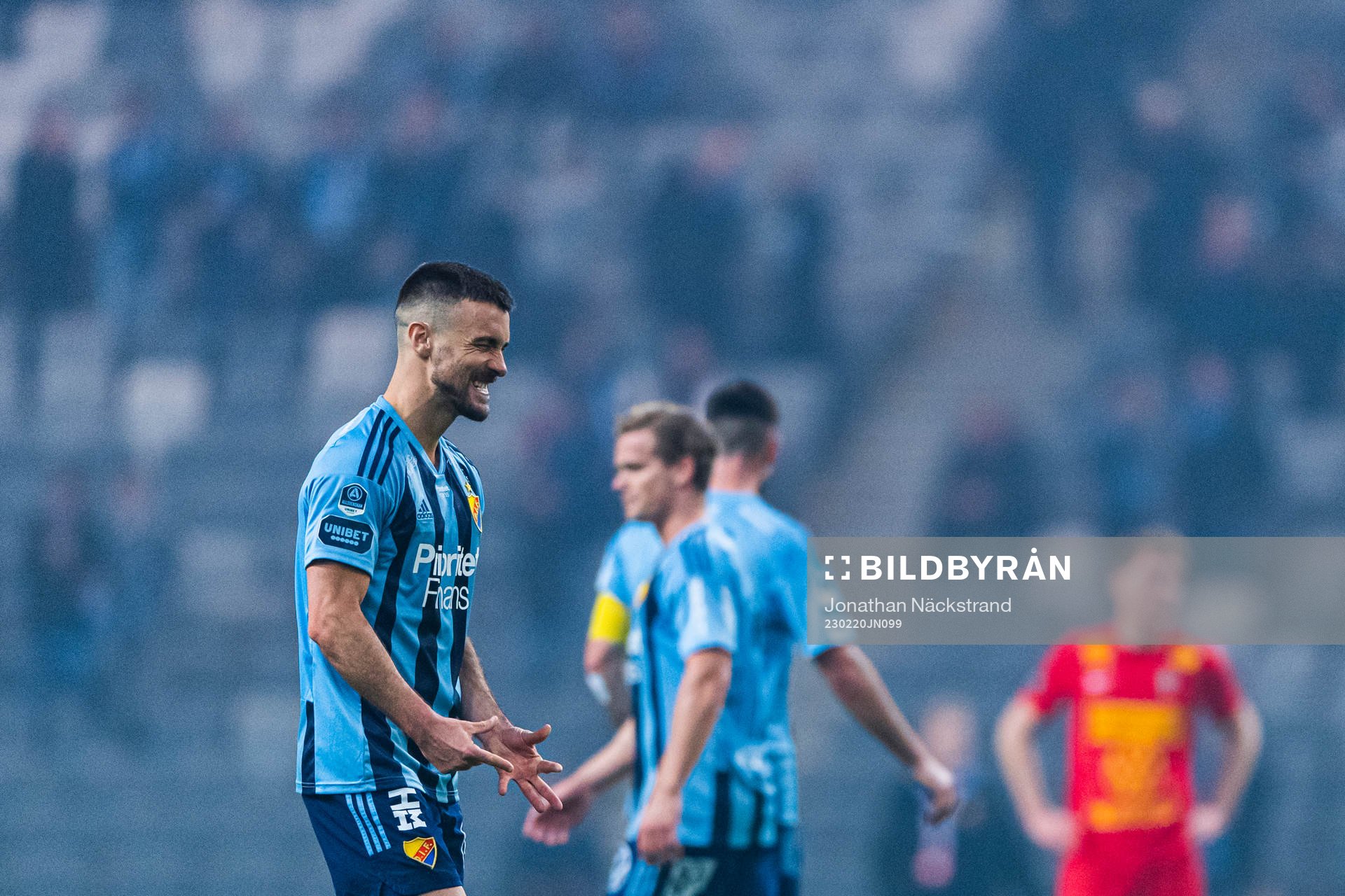 Djurgårdens Carlos Moros Gracia jublar
