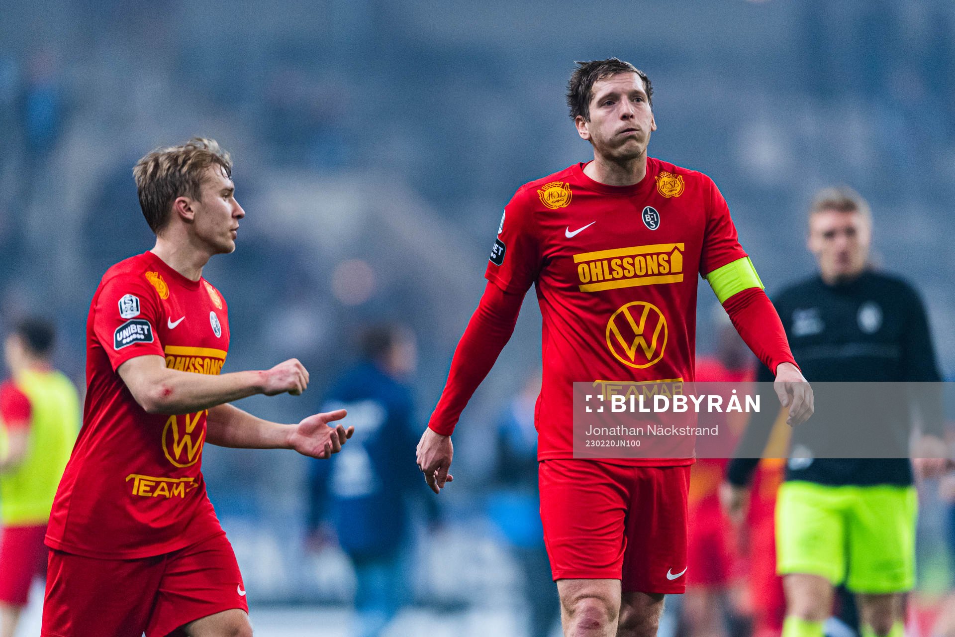 Landskronas Edvin Dahlqvist och Philip Andersson deppar