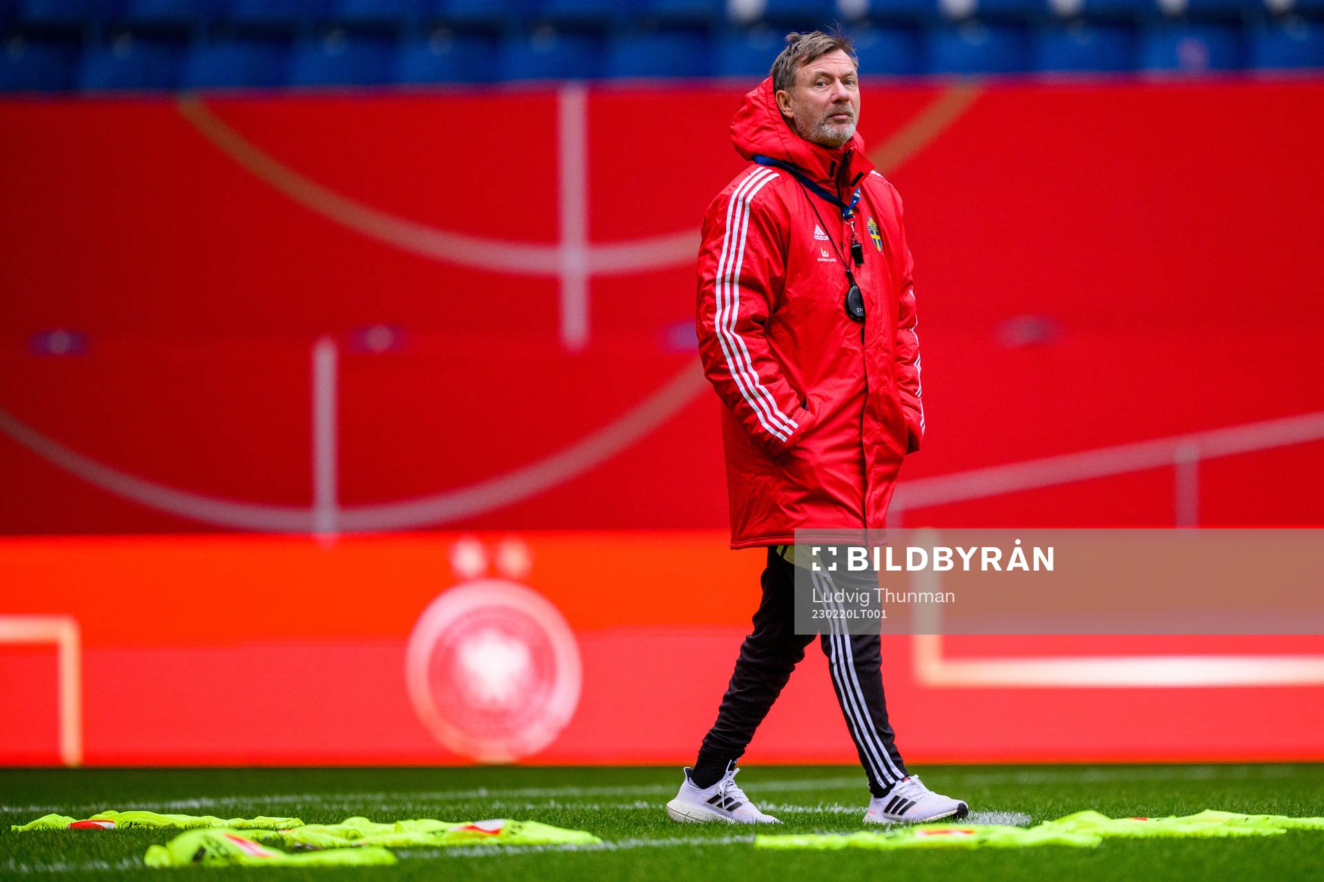 Head coach Peter Gerhardsson of the Swedish women's