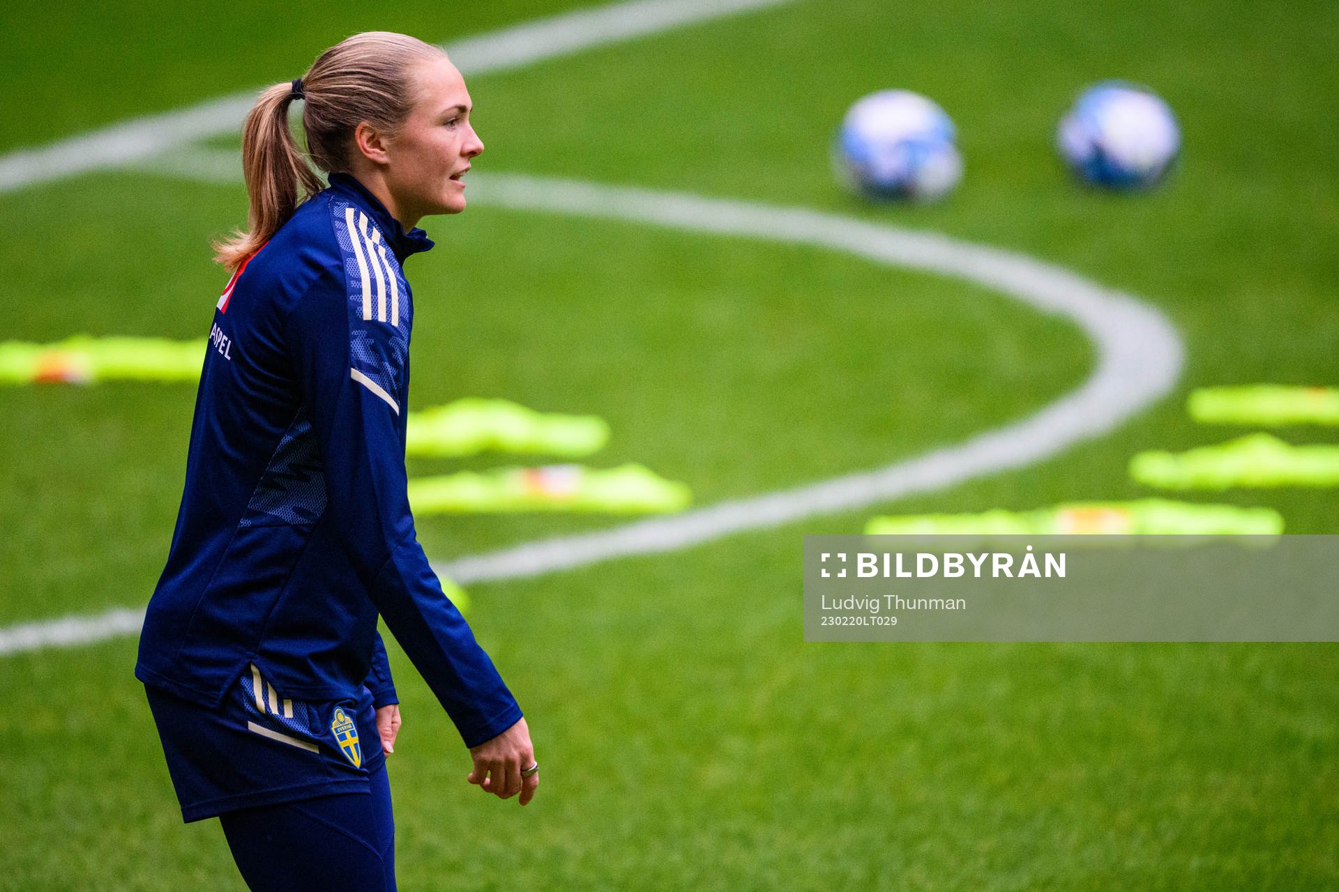 Magdalena Eriksson of the Swedish women's national football