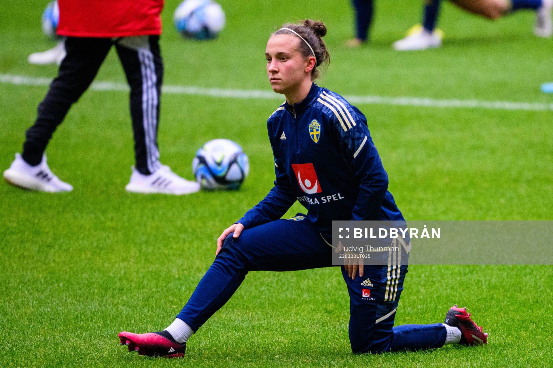 Julia Zigiotti Olme of the Swedish women's national