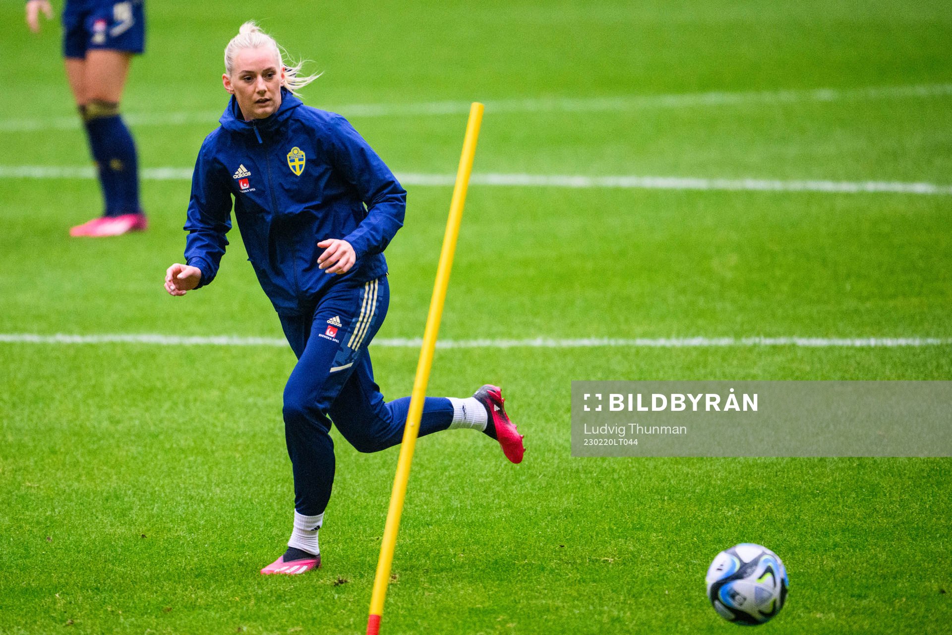 Stina Blackstenius of the Swedish women's national football