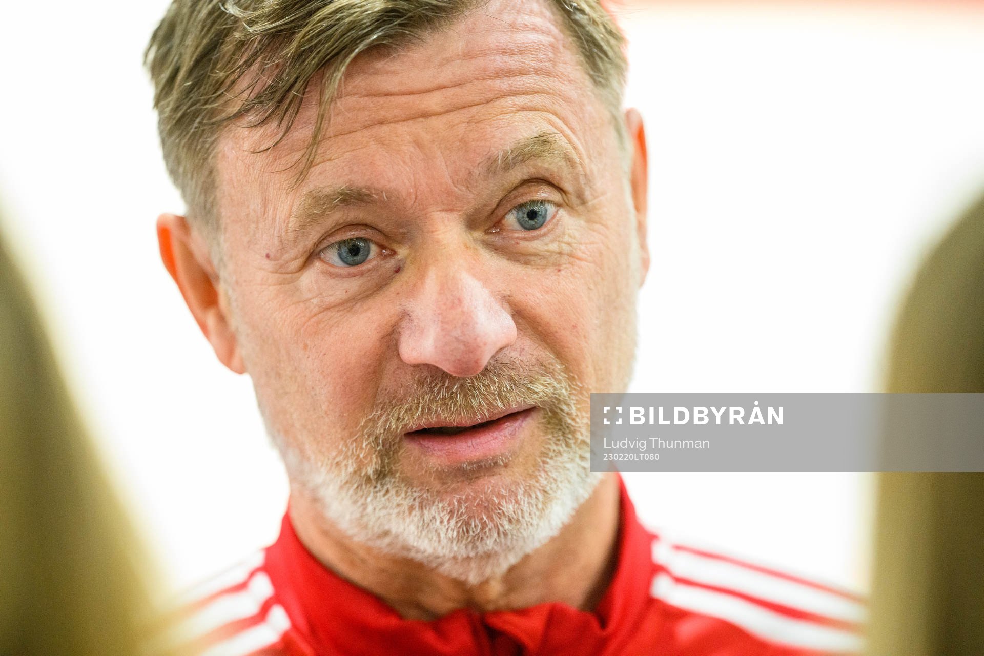 Head coach Peter Gerhardsson of the Swedish women's