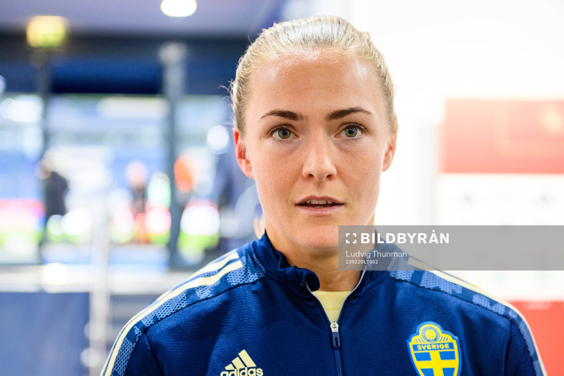 Magdalena Eriksson of the Swedish women's national football