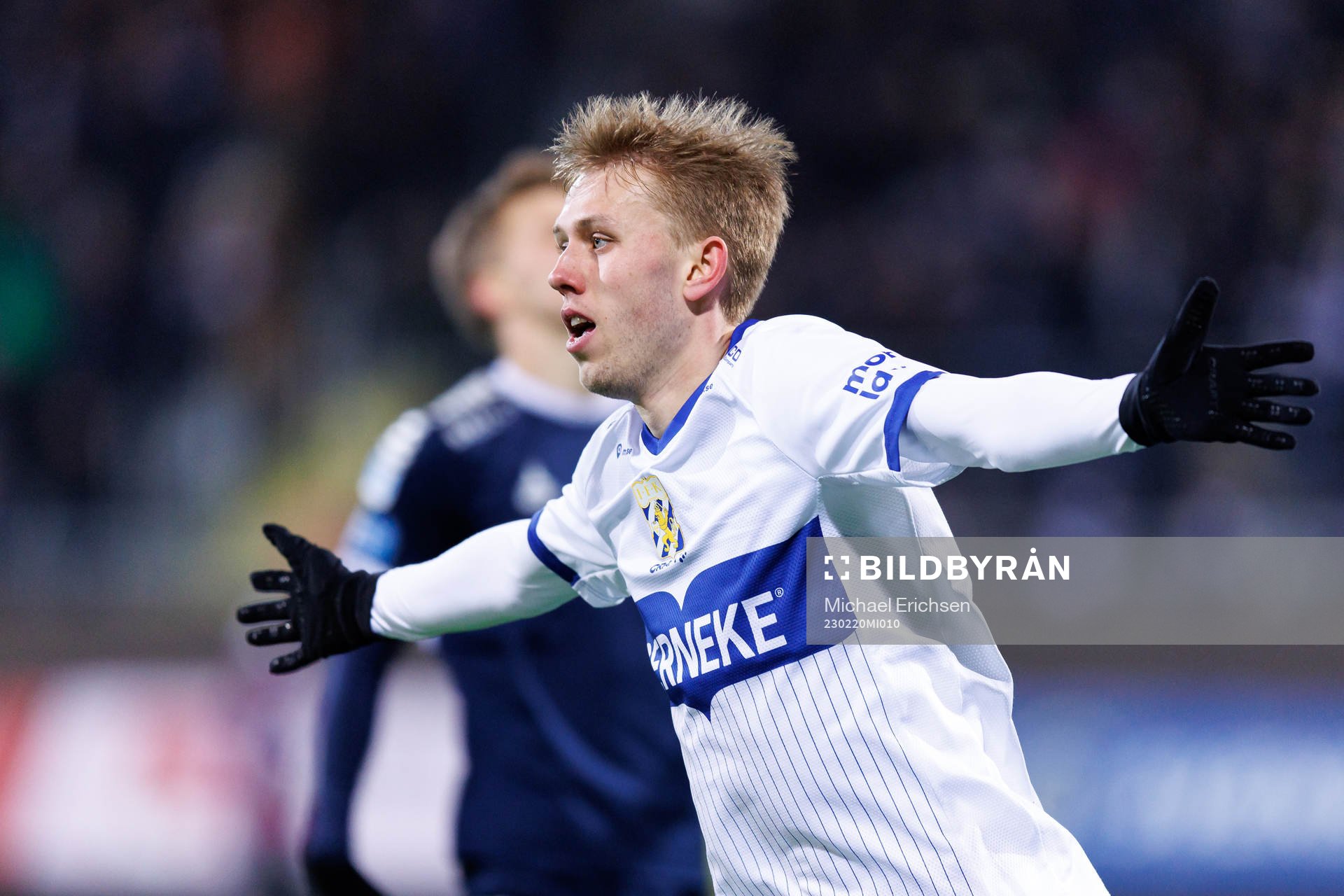 IFK Göteborgs Elias Hagen jublar