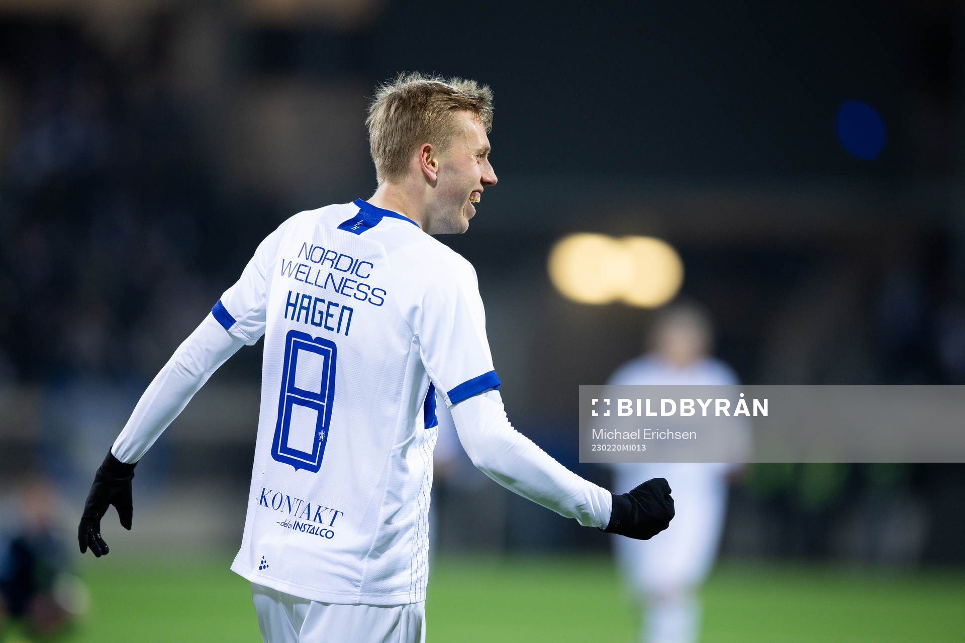 IFK Göteborgs Elias Hagen jublar