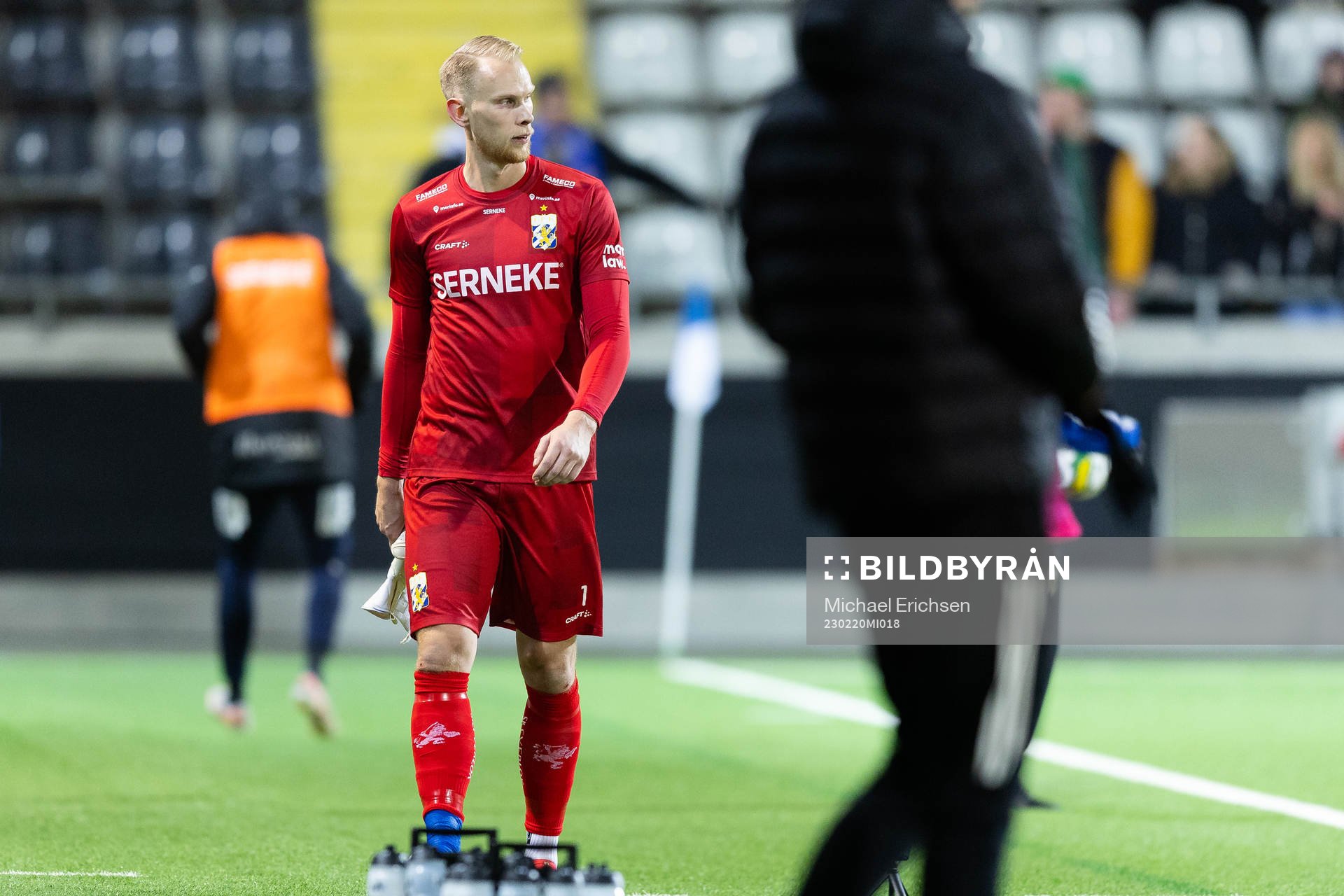 IFK Göteborgs målvakt Pontus Dahlberg tvingas utgå