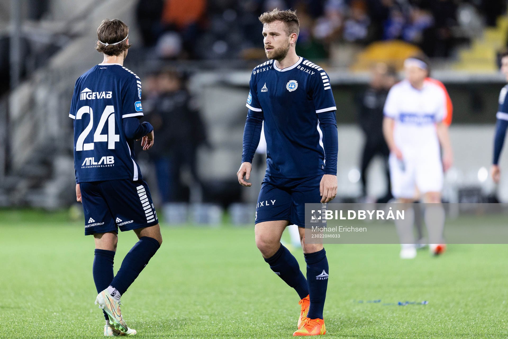 Utsiktens Fredrik Martinsson och Erik Gunnarsson deppar