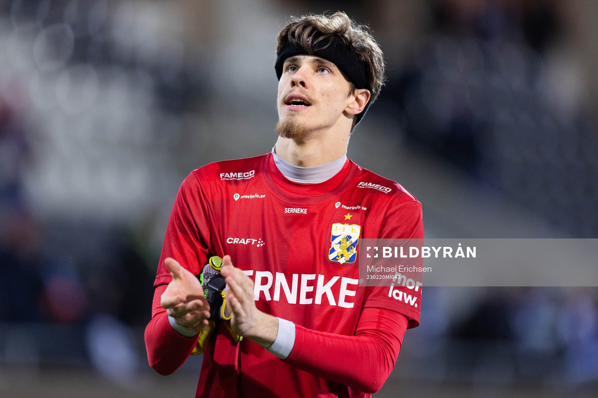 IFK Göteborgs målvakt Adam Benediktsson