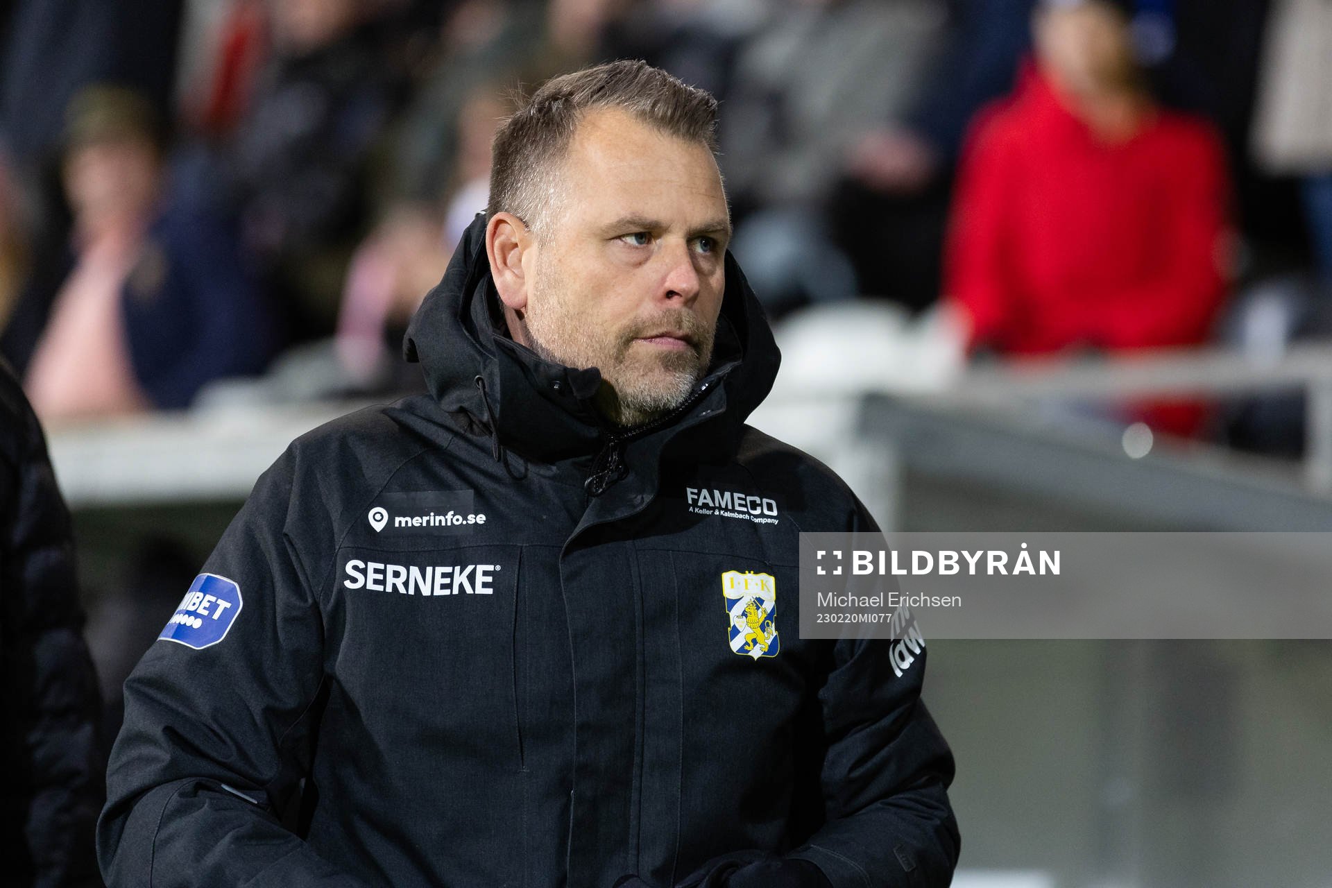 IFK Göteborgs tränare Mikael Stahre innan