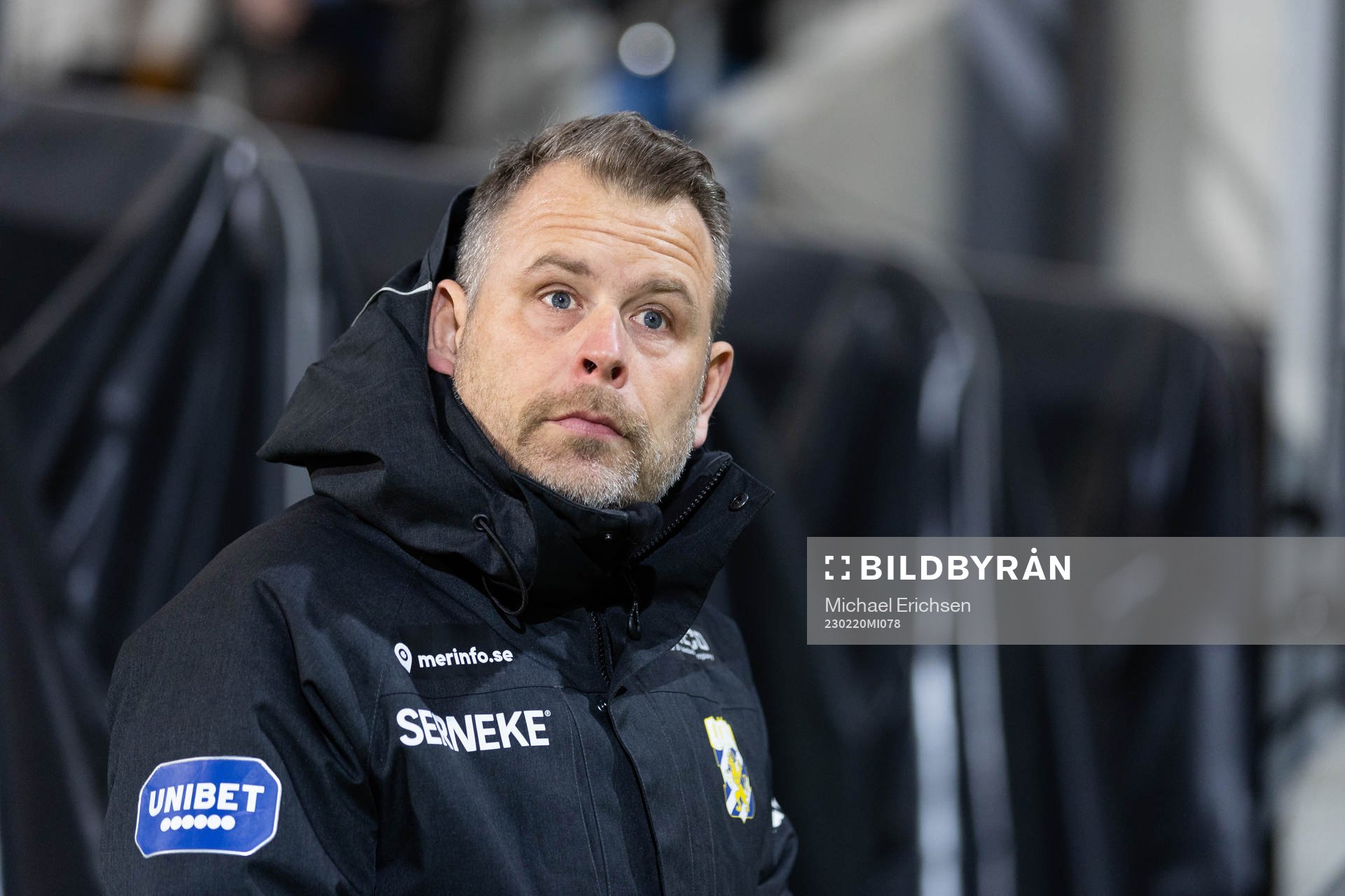 IFK Göteborgs tränare Mikael Stahre innan