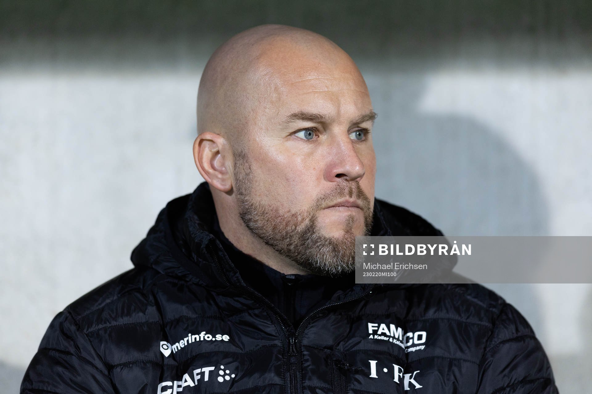 IFK Göteborgs målvaktstränare Lee Baxter innan