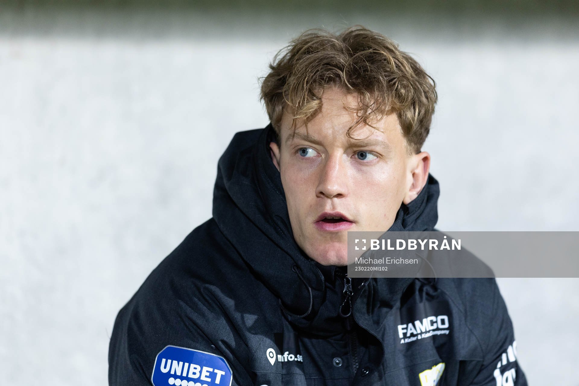 IFK Göteborgs Sebastian Hausner innan  fotbollsmatchen i
