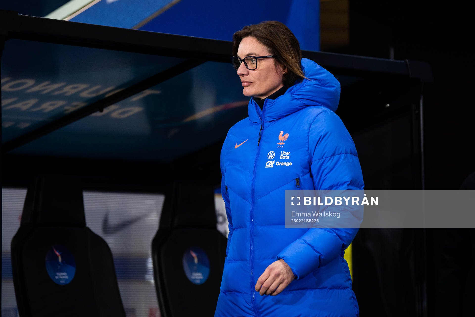 Head coach Corinne Diacre of France