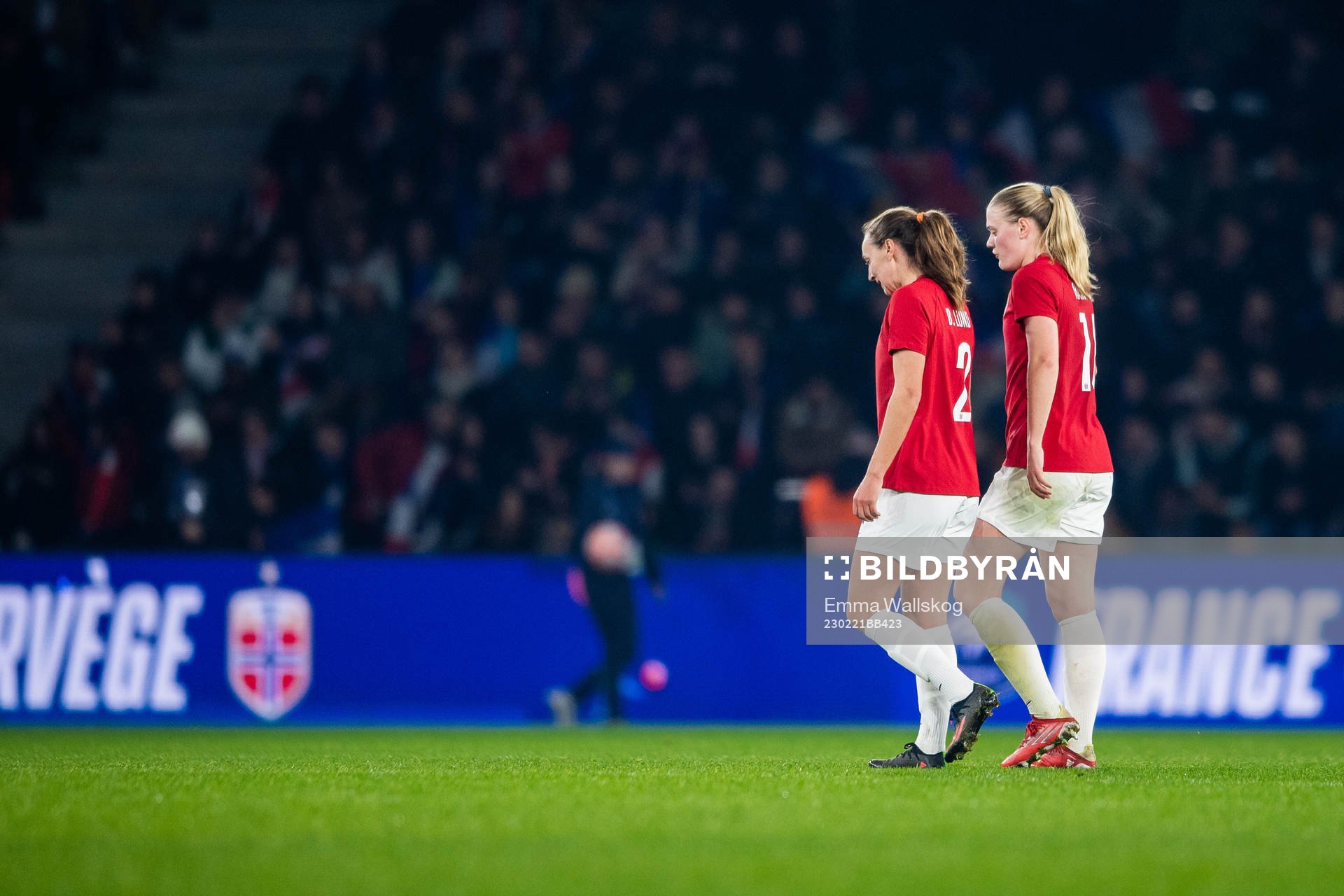 Marit Bratberg Lund and Mathilde Harviken of Norway