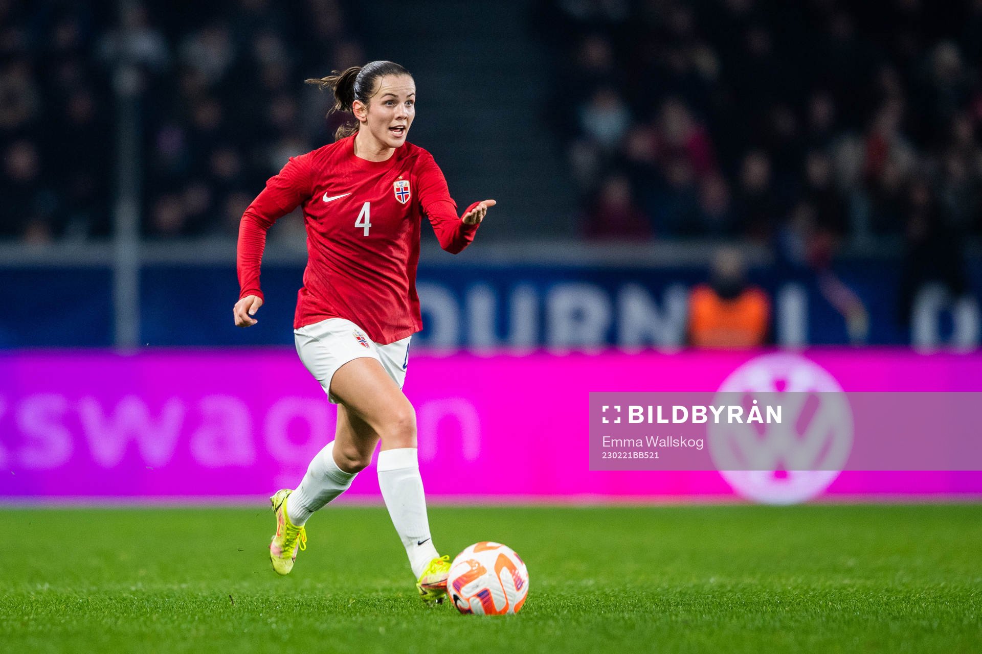 during the international friendly football match between