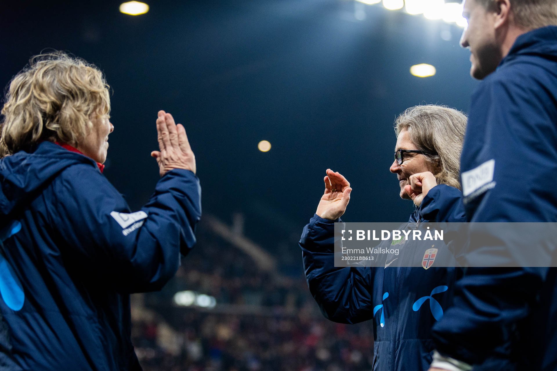 Head coach Hege Riise of Norway