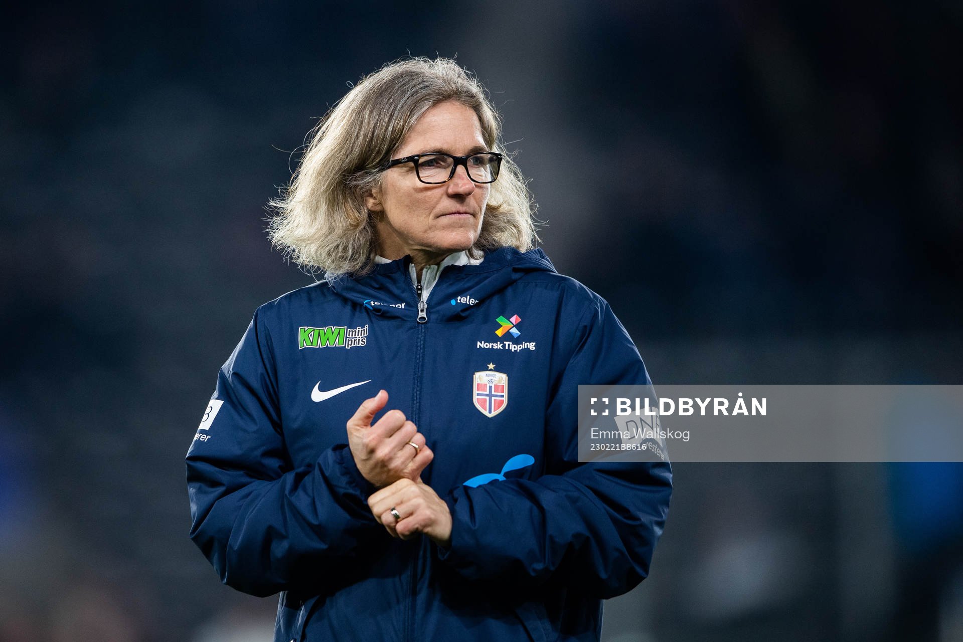 Head coach Hege Riise of Norway
