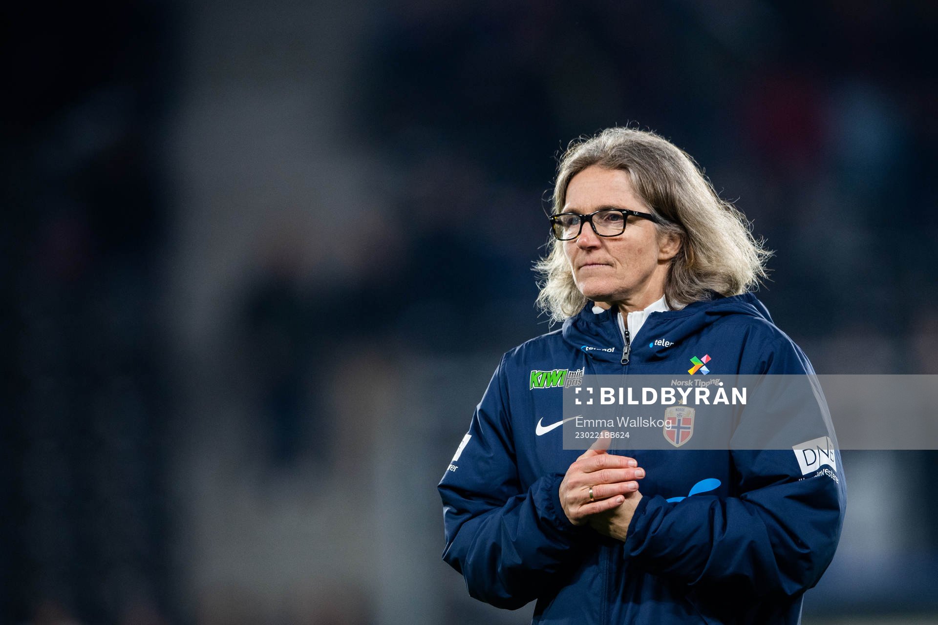 Head coach Hege Riise of Norway