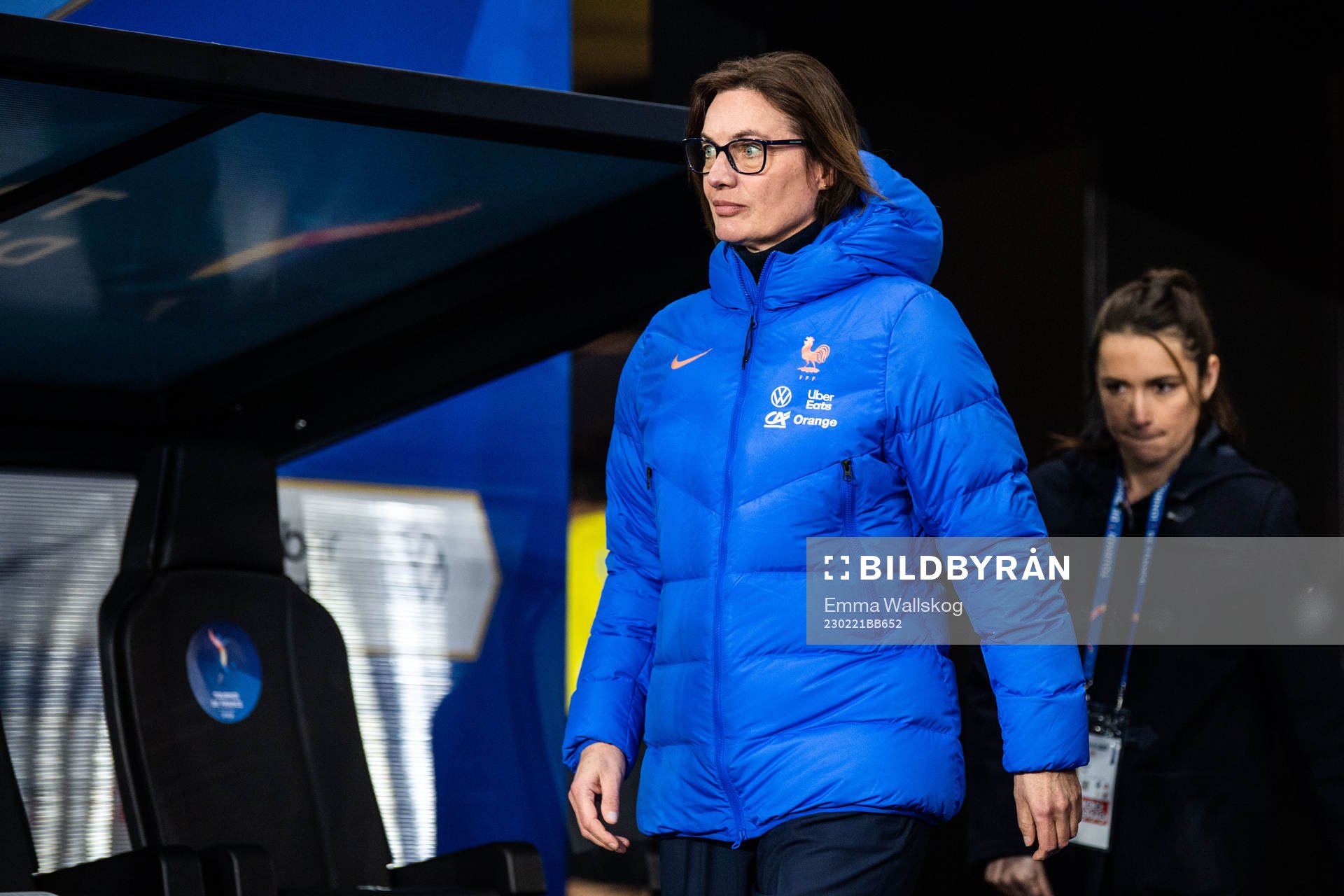Head coach Corinne Diacre of France