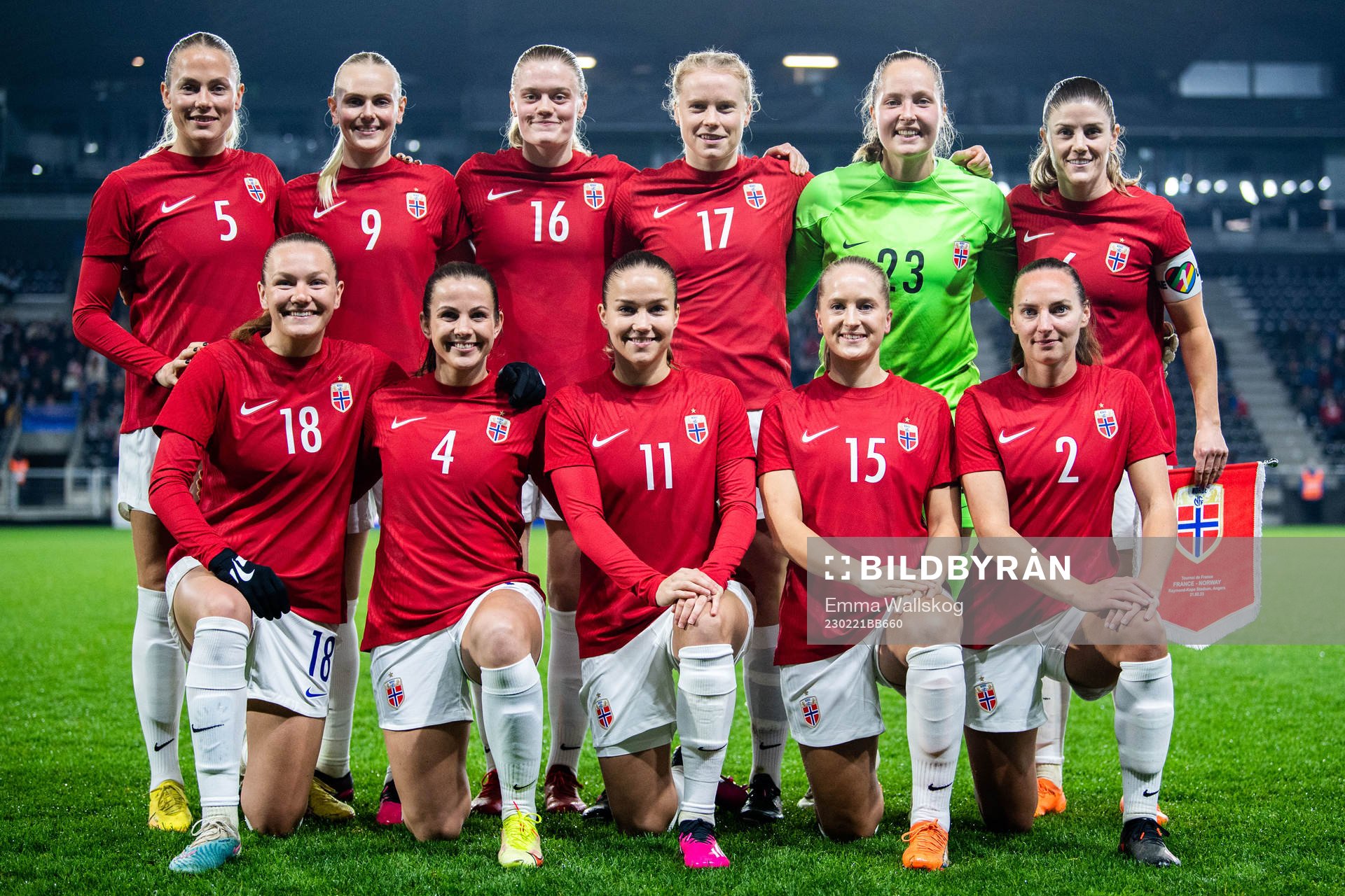 Guro Bergsvand, Karina Sævik, Mathilde Harviken, Julie