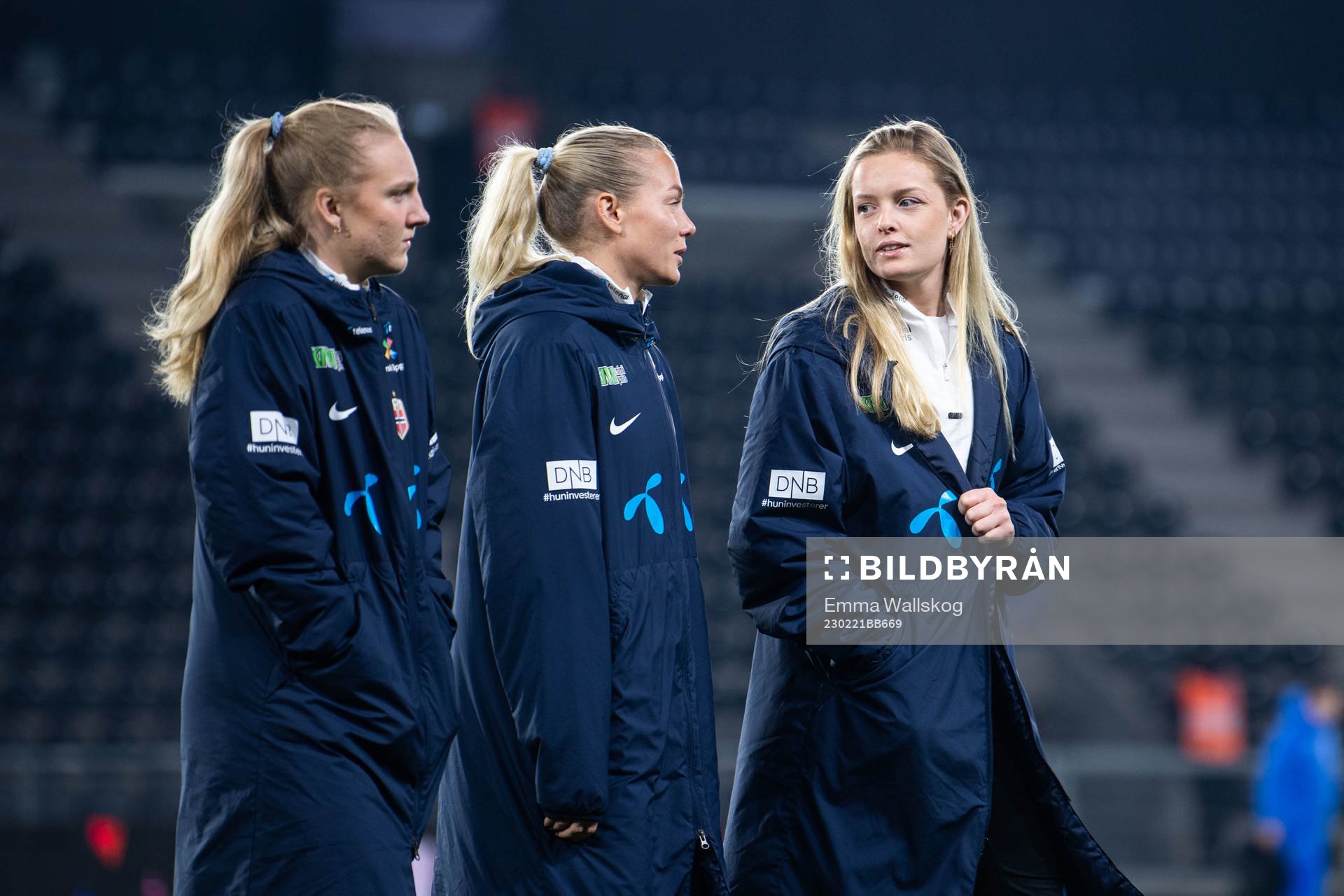 Goalkeeper Guro Pettersen of Norway