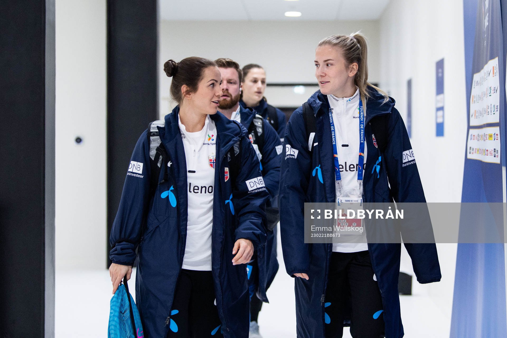 Tuva Hansen and Emilie Nautnes of Norway