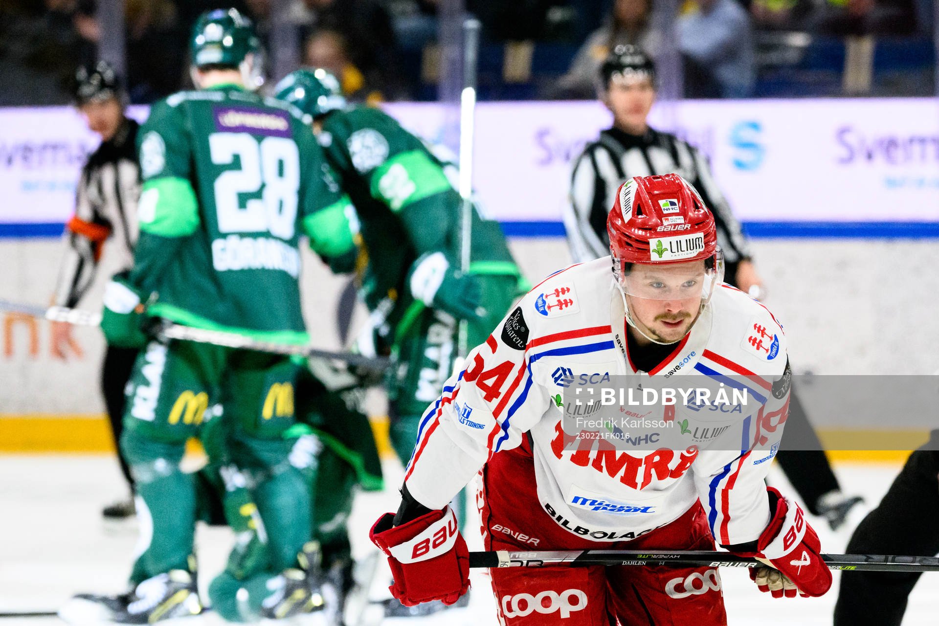 Timrås Jonathan Dahlén deppar