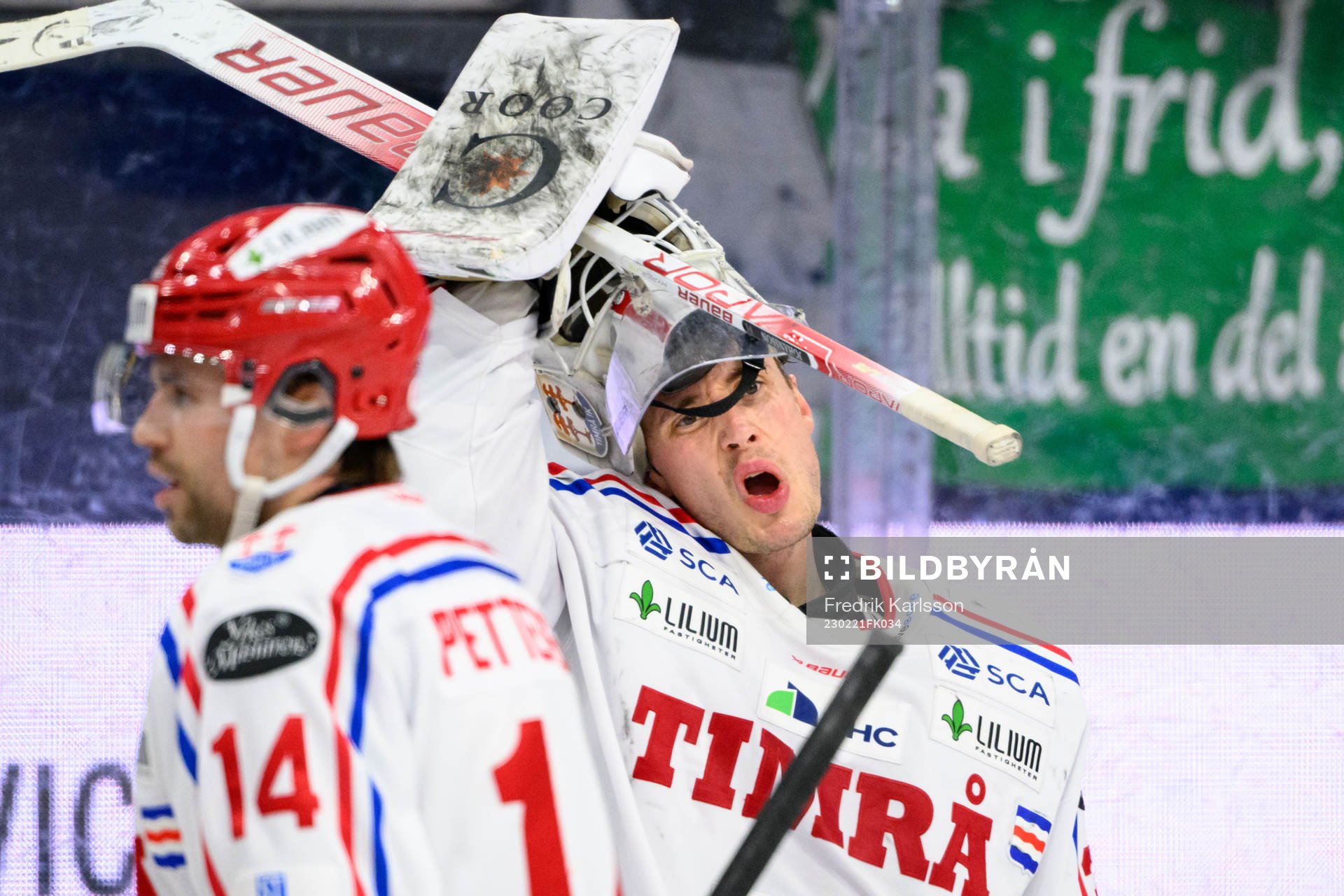 Timrås målvakt Jacob Johansson