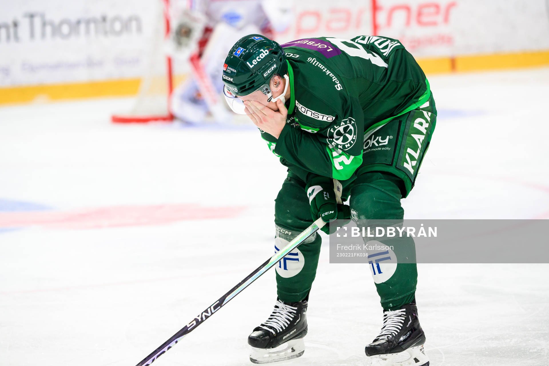 Färjestads Jasse Ikonen har ont