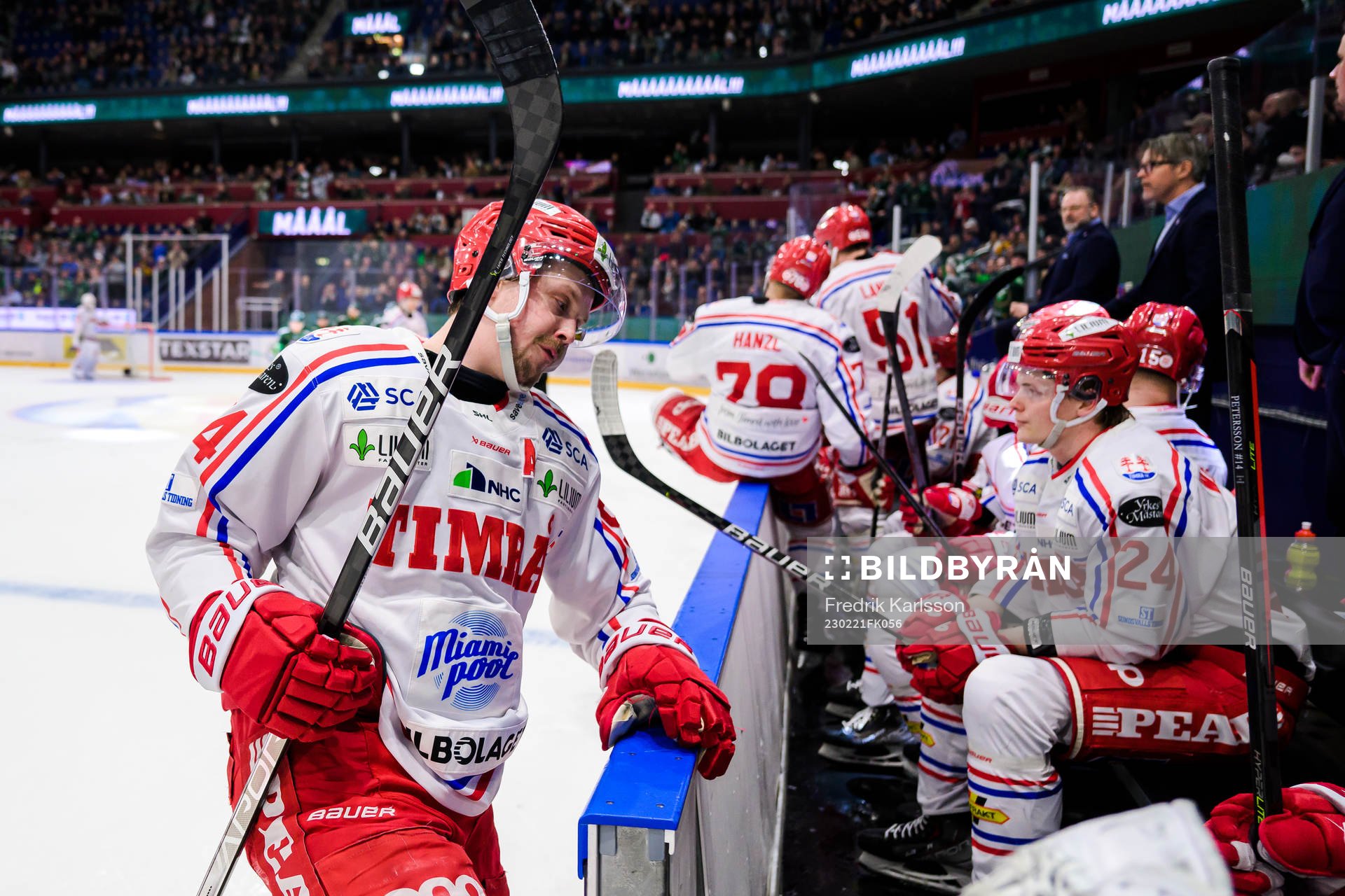 Timrås Jonathan Dahlén deppar