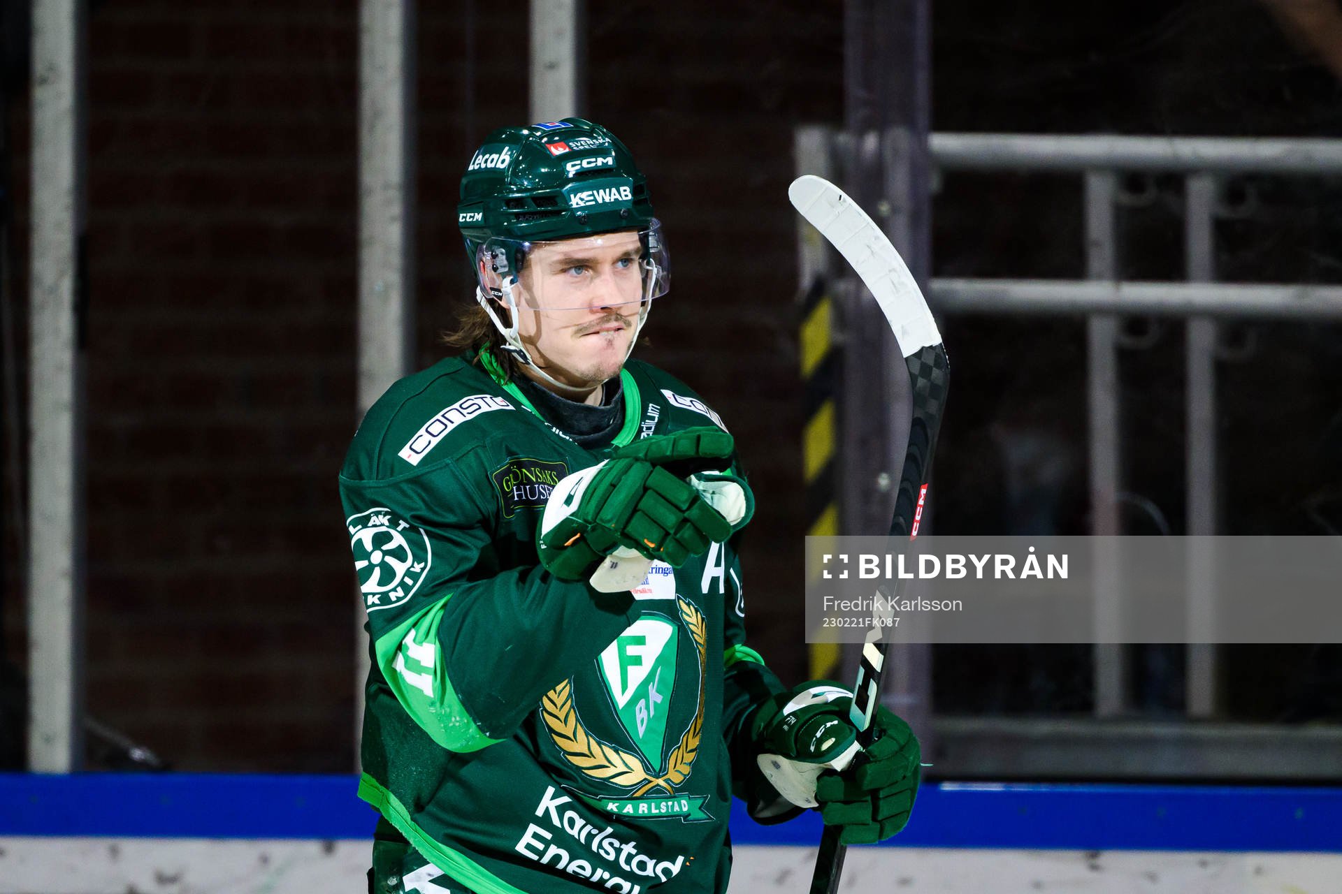 Färjestads Joakim Nygård jublar