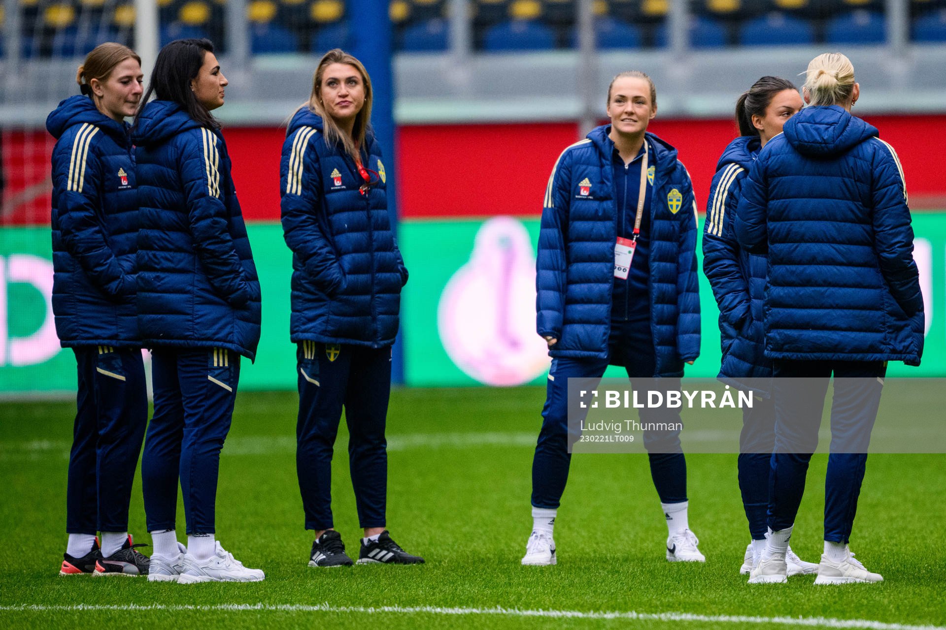 goalkeeper Zecira Musovic, goalkeeper Tove Enblom, Freja