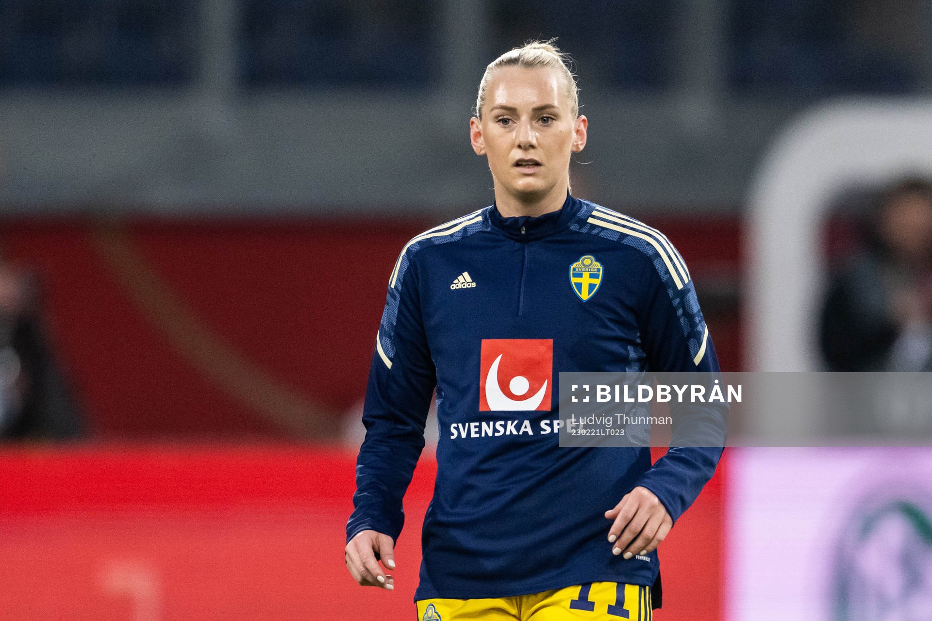 Stina Blackstenius of Sweden