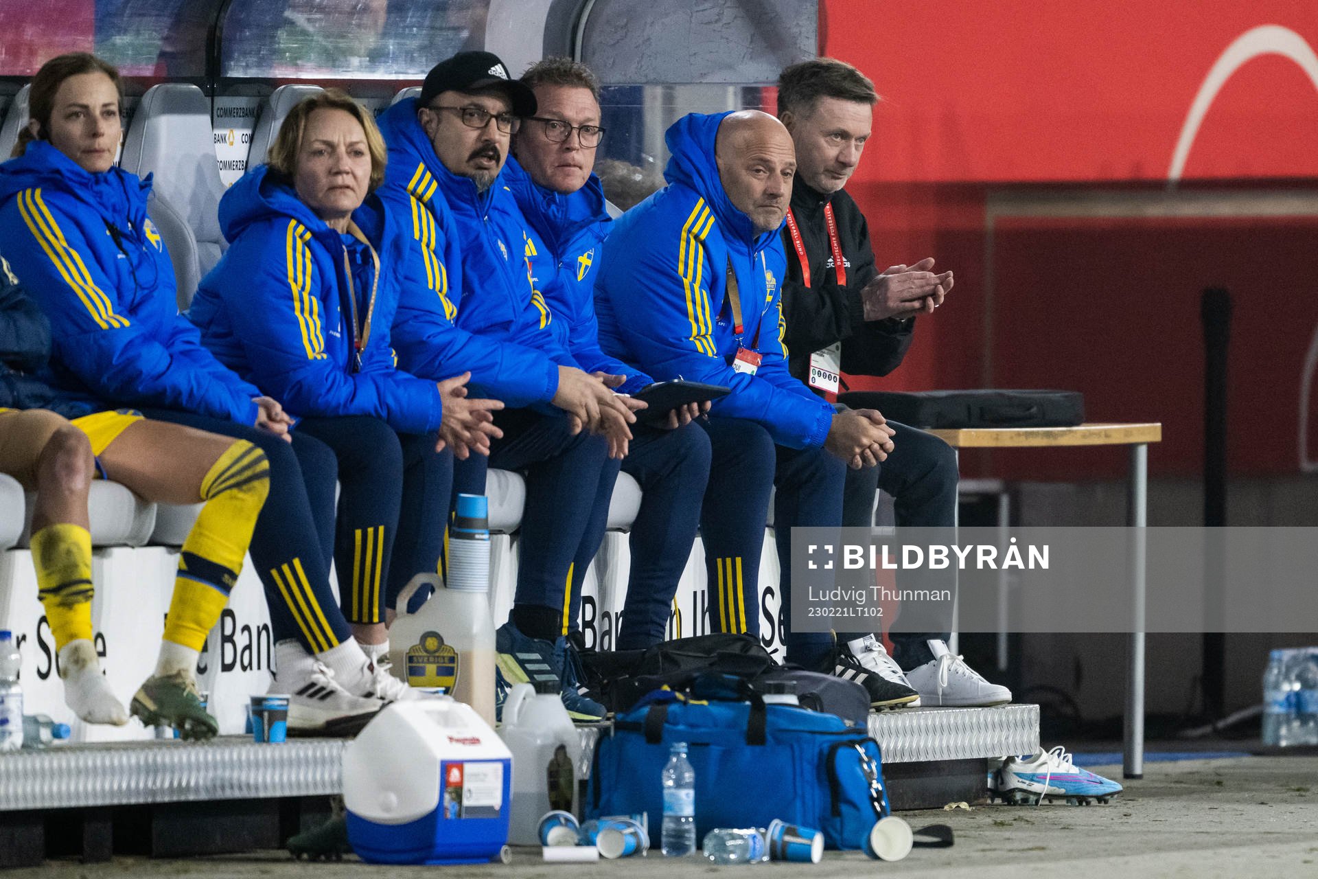 Doctor Houman Ebrahimi, Goalkeeper coach Leif Troedsson,