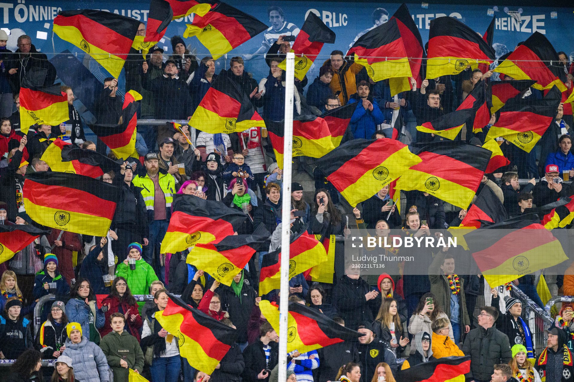 during the women's international friendly football match