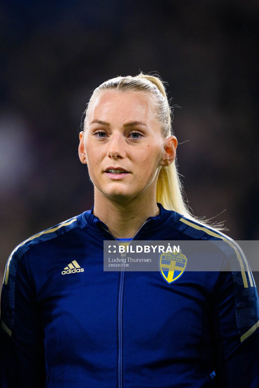 Stina Blackstenius of Sweden