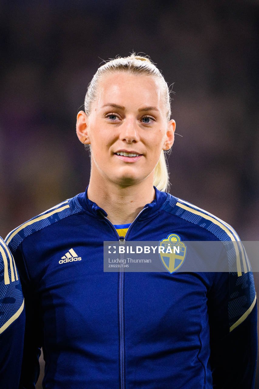 Stina Blackstenius of Sweden