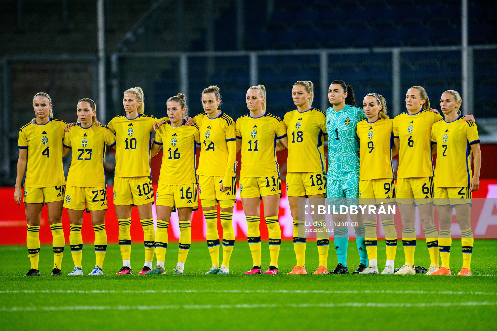 Stina Lennartsson, Elin Rubensson, Sofia Jakobsson, Filippa