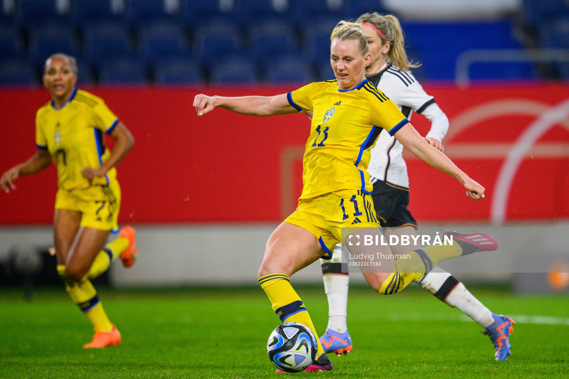 Stina Blackstenius of Sweden